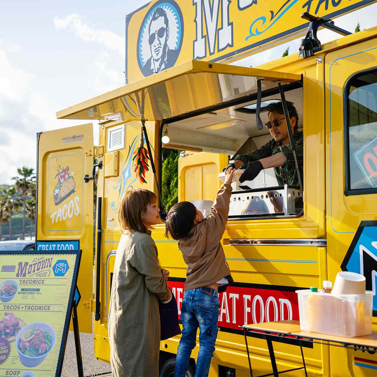 Food truck owner receives door open notification from your cellular contact sensor 