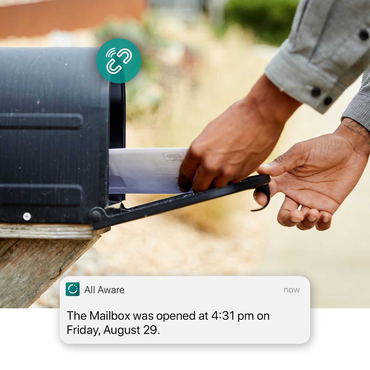 For rural living, get mailbox notifications from your cellular contact sensor 