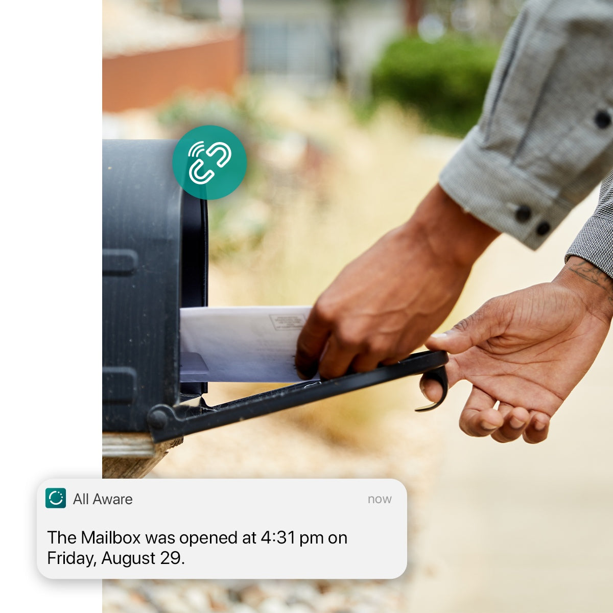For rural living, get mailbox notifications from your cellular contact sensor 