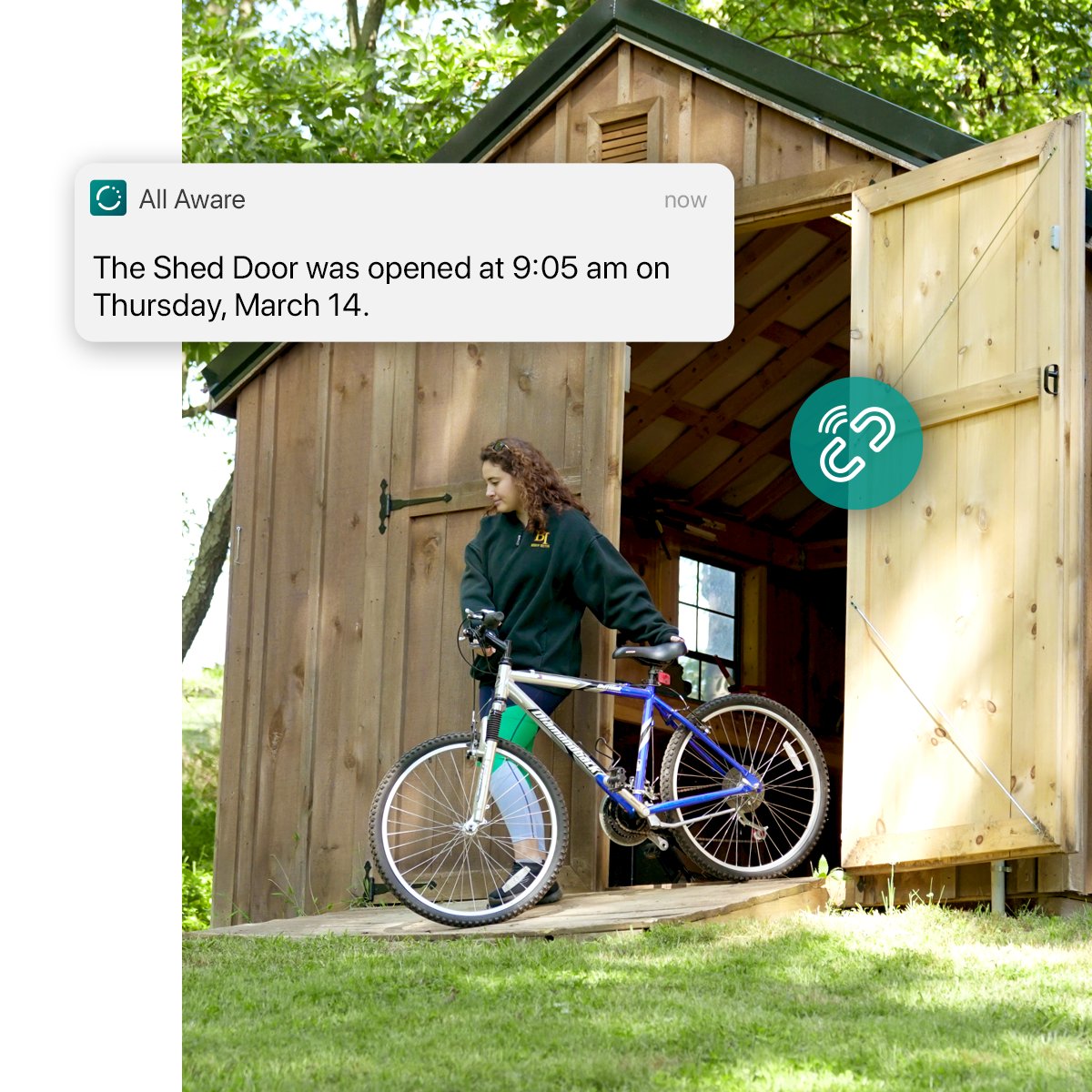 For rural living, get shed notifications from your cellular contact sensor 