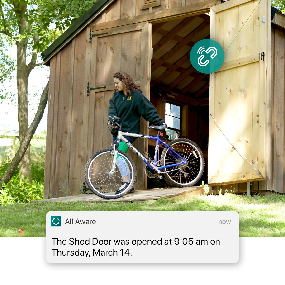 For rural living, get shed notifications from your cellular contact sensor 