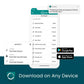 Download the All Aware app on iOS and Android and receive notifications and status updates